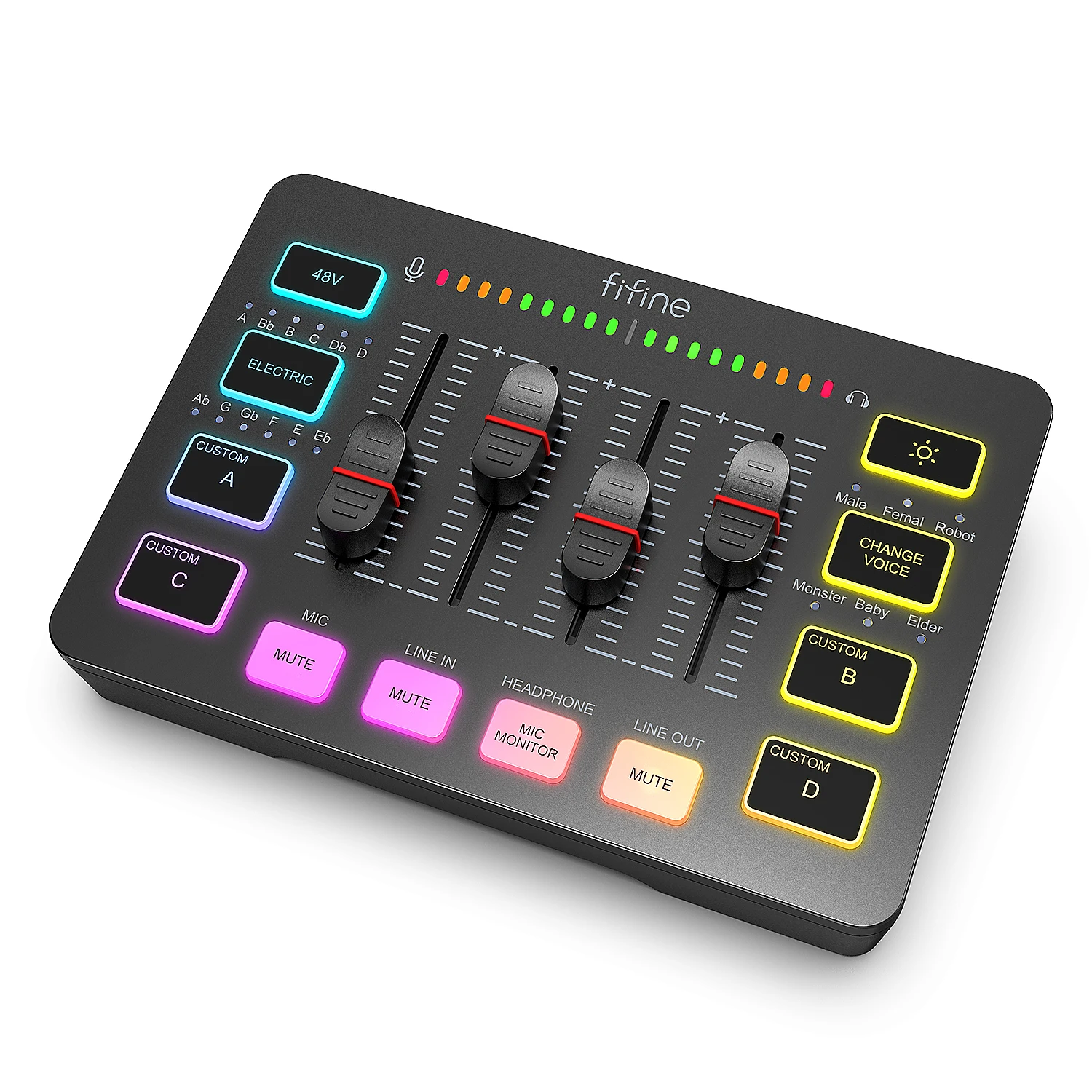 FIFINE Gaming Audio Mixer 1