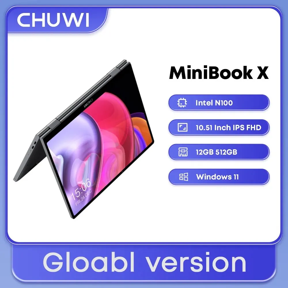 CHUWI MiniBook X 2-in-1 Laptop Tablet 1