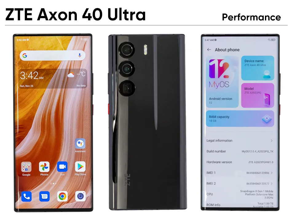 ZTE Axon 40 Ultra 5G Smartphone 18