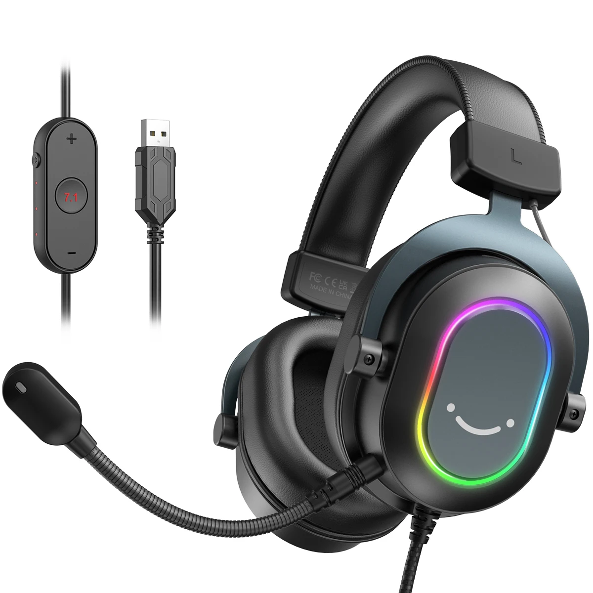 Fifine Dynamic RGB Gaming Headset 1